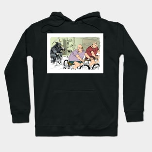 Cycle faster, something's gaining on you. Hoodie